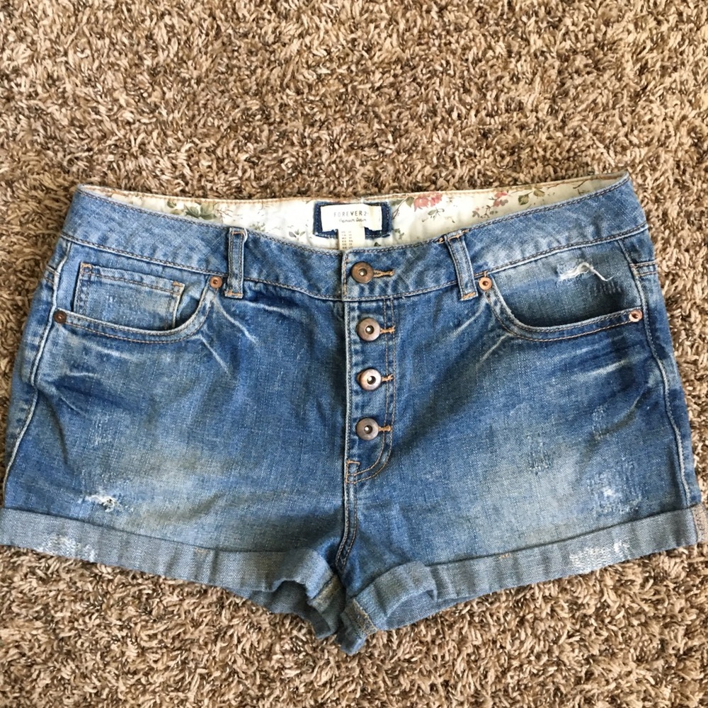 Forever 21 jean shorts